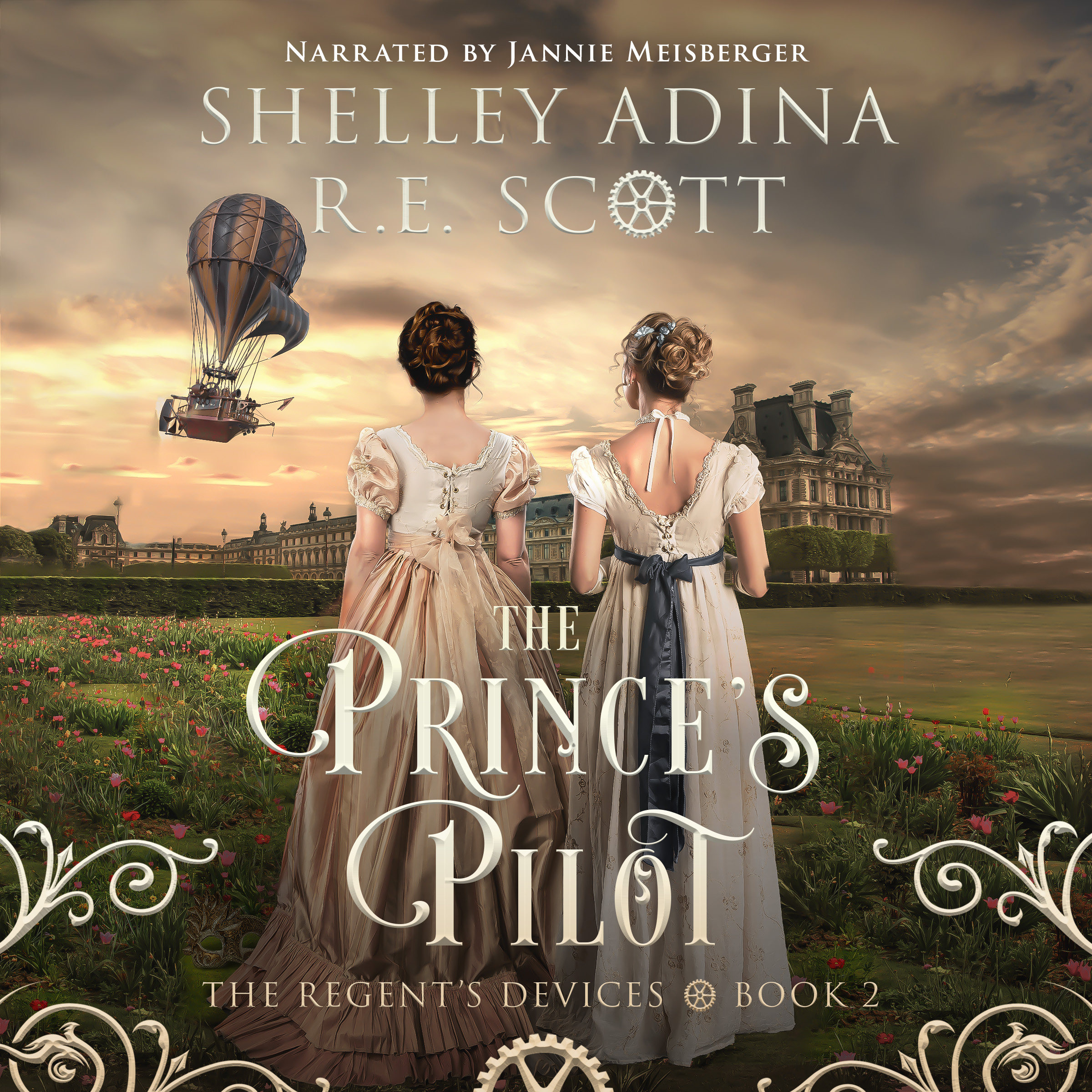 audio book for The Prince's Pilot, book 2 in the Regent's Devices series by Shelley Adina and R.E. Scott